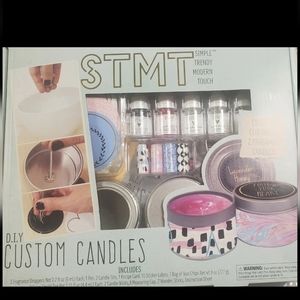 STMT DIY Custom Create 2 Fragrant Candles Tins Recipe Card rose orange lavender